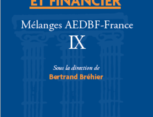 Droit bancaire et financier – Mélanges AEDBF France IX